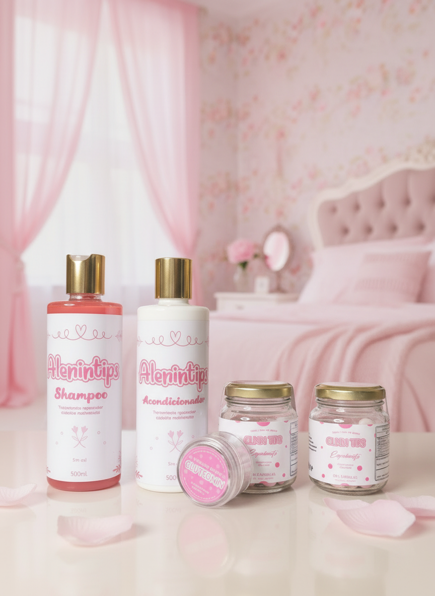 COMBO CAPILAR 300 ml 2 GLNIN CÁPSULAS
